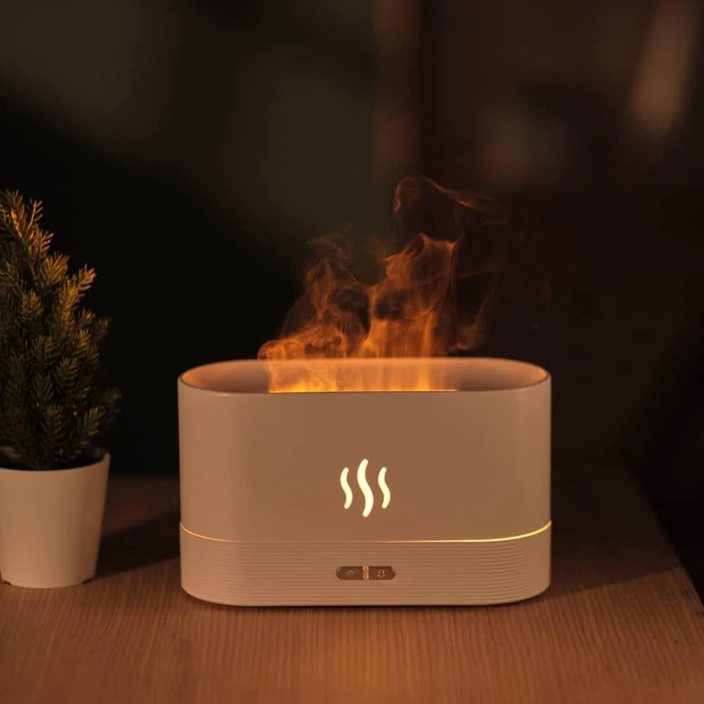 Flame humidifier